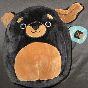 Squishmallow 10" Mateo The Rottweiler Dog Plush Animal Brand new